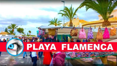 Playa Flamenca Market Street Market Torrevieja 4k Spain Youtube