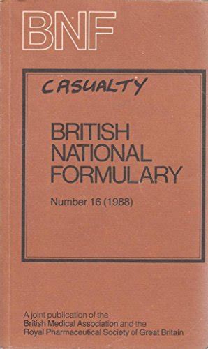 British National Formulary Bnf 16 Paperback Book The Cheap Fast Free