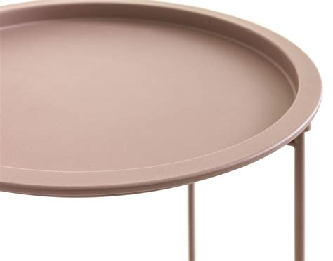 Jysk furniture is great for updating your living room. End table RANDERUP Ø47 rose | JYSK