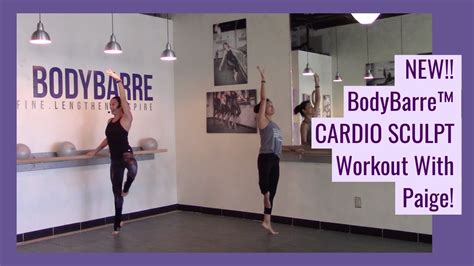 New Bodybarre™ Cardio Barre Sculpting Workout With Paige Youtube