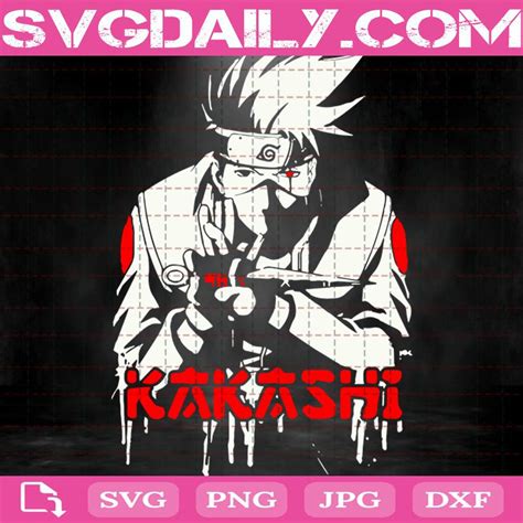 Hatake Kakashi Svg Daily Free Premium Svg Files