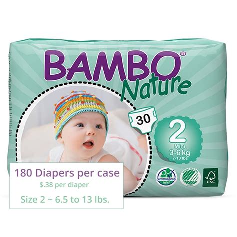 Bambo Nature Diapers Size 2 Mini Subscription Pure Livingpure Living