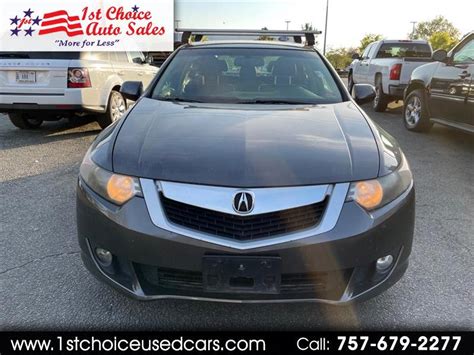 Used 2010 acura tsx 5-speed at for sale in newport news va 23601 1st