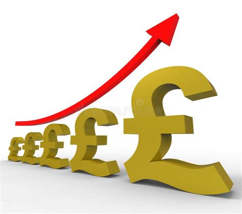 Increase Spending Indicates Progress Report And Diagram Stock