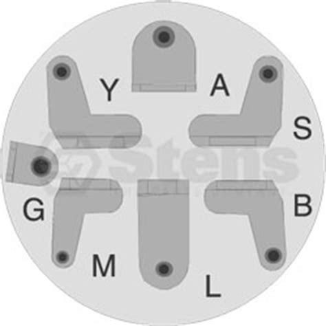 Lawn mower 7 terminal key switch diagram / murray electrical parts. Murray Electrical Parts