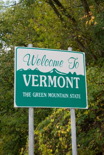 Welcome To Vermont Stock Photo Download Image Now Vermont Welcome