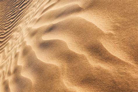 Desert Sand Pattern Close Up Rosa Frei Photography