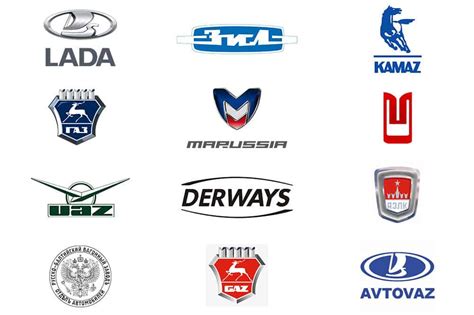 Russian Car Brands Names List And Logos Of Russian Cars