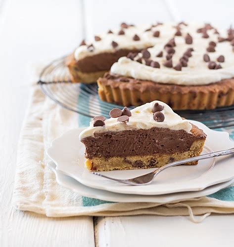 If chocolate chips are the only chocolate you have on hand, and you must have chocolate mousse, then by all means use them. Chocolate Mousse Tart with Chocolate Chip Cookie Crust ...