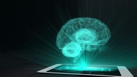 Brain Projection Futuristic Holographic Display Phone Tablet Hologram