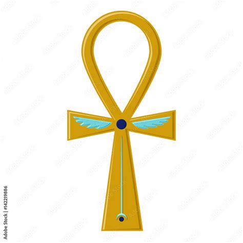 Religious Sign Of The Ancient Egyptian Cross Ankh A Symbol Of Life