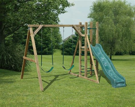 Small Swing Sets For Small Backyard Small Swing Sets Fun In Your