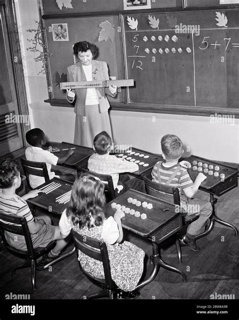 1950s Primary School Hi Res Stock Photography And Images Alamy