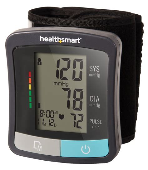 Healthsmart Digital Blood Pressure Monitor Wrist Adult 49ct4204