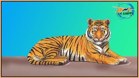 How To Draw Royal Bengal Tiger Youtube