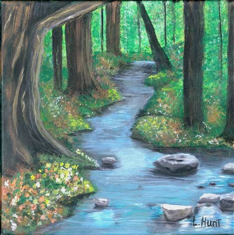 Stream Painting At Explore Collection Of Stream