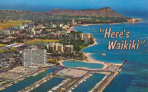 Heres Waikiki Waikiki Hawaii Aerial Aerial View