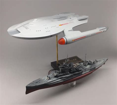 Repulse And Warspite Built By Bill Krause Star Trek Starship Trek