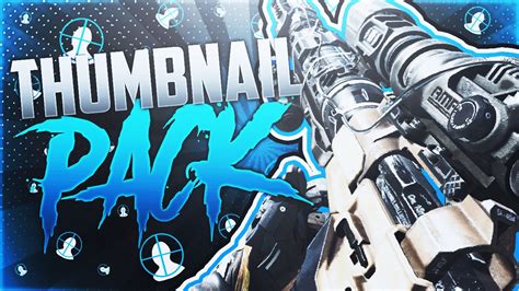 Youtube Thumbnail Template Pack Call Of Duty Snipers