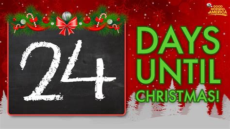 24 Days Until Christmas 🎄 🎅 ⛄️