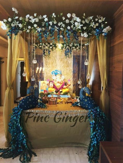 10 Unique Ganpati Decoration At Home Ideas To Add An Extra Charm