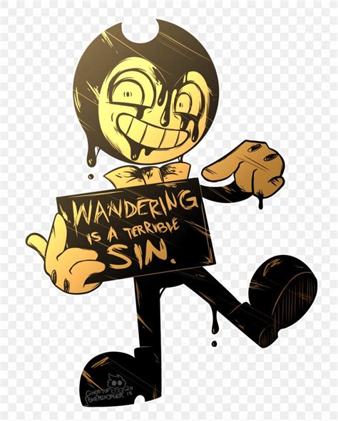 Bendy And The Ink Machine Video Games Cartoon Fan Art Themeatly Games Png 1008x1258px Bendy