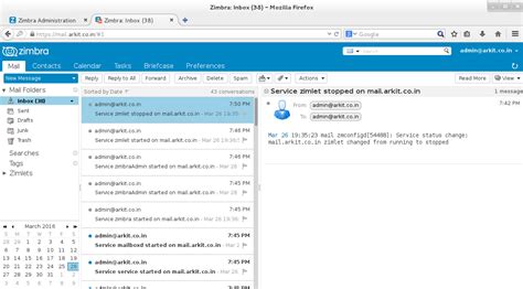 Zimbra Mail Server Installation And Configuration RHEL7 Centos 7
