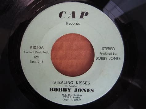 Bobby Jones Stealing Kisses Fantastic Unknown Soul Soul Source