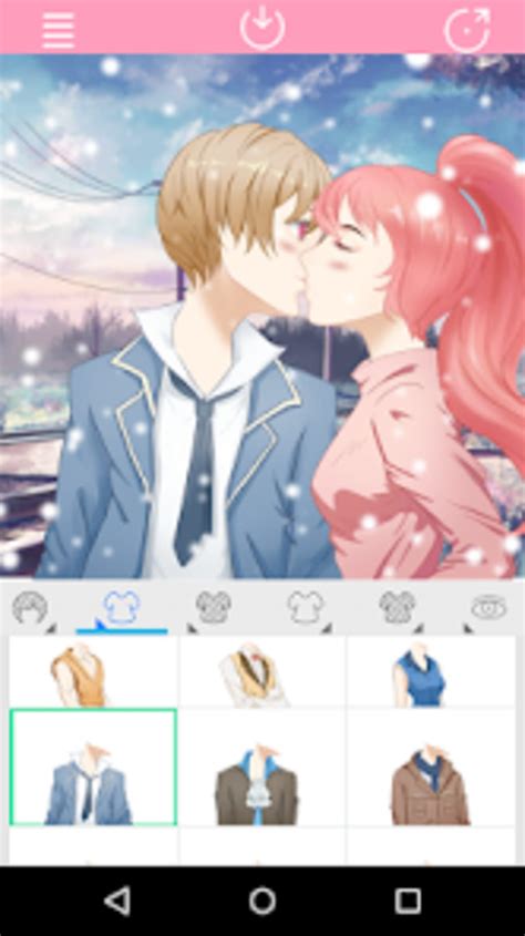 Anime Avatar Maker Kissing Co For Android Download