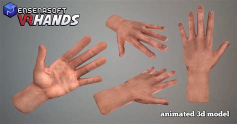 Animated Hands For VR Sponsored AFFILIATE Hands Animated