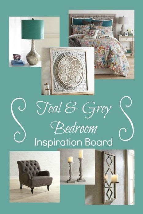 Get Inspired To Create A Beautiful Teal And Grey Bedroom Gorgeous Pieces