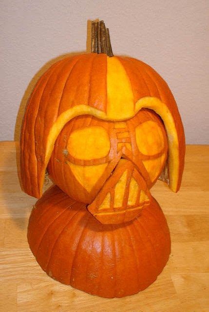 Darth Vader Pumpkin Pumpkin Carving Halloween Pumpkins Darth Vader