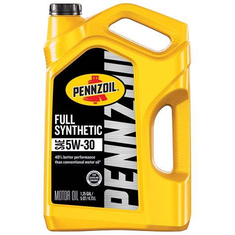 Pennzoil Engine Oil Full Synthetic 5w 30 5 Quart