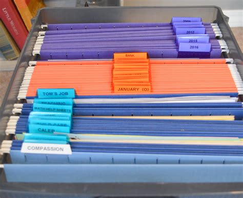 Create an Organized Filing System - The Simply Organized Home