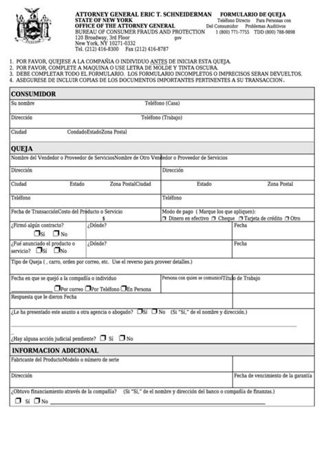 False, a manager must investigate once made aware of conduct which may constitute sexual harassment. Form Cfb001nyc.sp - Tenant Harassment Prevention Task Force Complaint Form [spanish Version ...