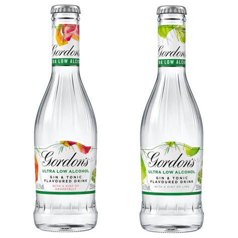 Gordons Ultra Low Alcohol Gin And Tonic Low Alcohol Drinks For Summer