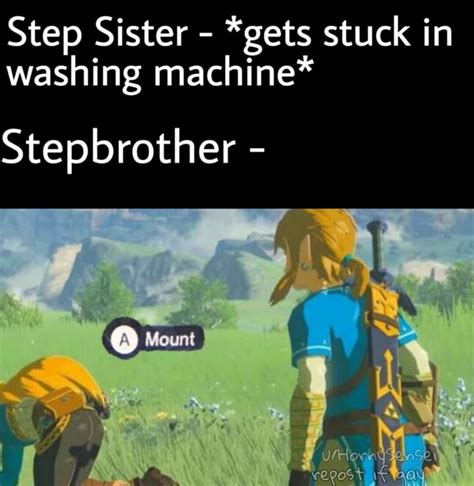Step Sister Gets Stuck In Washing Machine Stepbrother