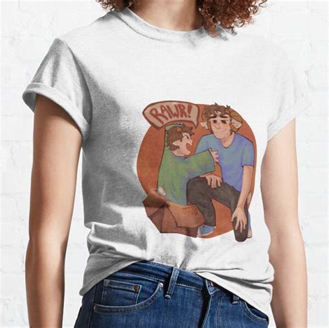 Jschlatt T Shirts Jschlatt Dad And Tubbo Classic T Shirt Rb0907