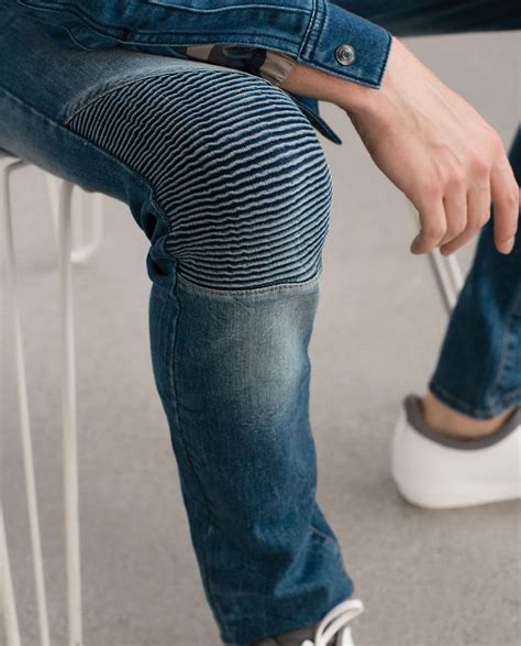 Jeans With Padded Knee Detail Must Haves Man Jeans Wear Mens