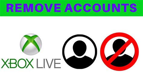 How to REMOVE Accounts from your Xbox - YouTube