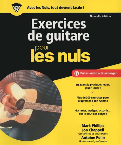 Exercices De Guitare Pour Les Nuls Grand Format 2e édition Pour Les Nuls
