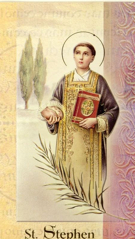 1226 Feast Day Of St Stephen Luisa Piccarreta