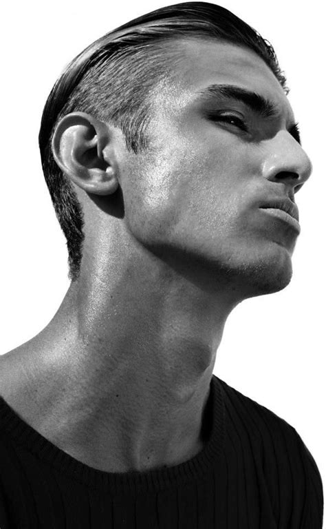 Black And White Fashion Photography Close Up Male Model Professional