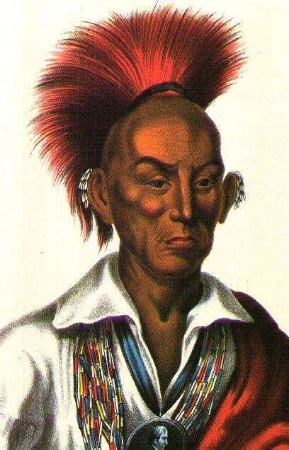 The settlers there saw it as a attack and called for. Black Hawk, chief of the Sauk and Fox painted by Charles ...