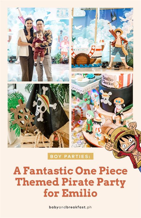 Find Treasure At Emilios One Piece Themed Birthday One Piece