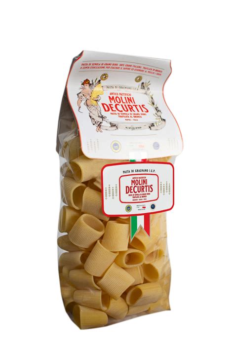 Mezzi Paccheri Rigati Pasta Di Gragnano Igp 100 Grano Italiano