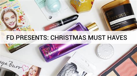 Fd Presents Christmas Must Haves Youtube
