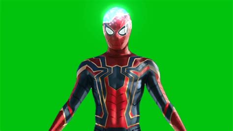 Spider Man Digital Suit Green Screen Video Effects 4k Youtube