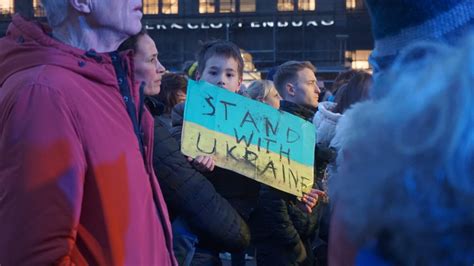 Kijk Terug Solidariteitsactie Voor Oekraïne Op De Dam At5