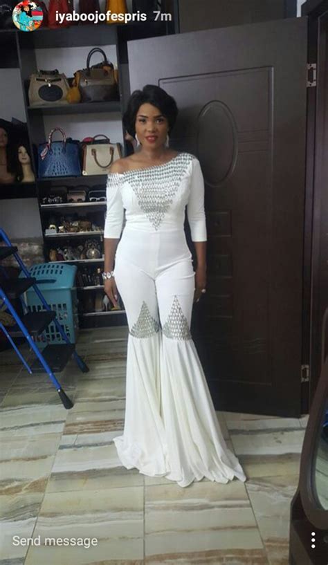 Actress Iyabo Ojo Slays In White Jumpsuit Pics Celebrities Nigeria